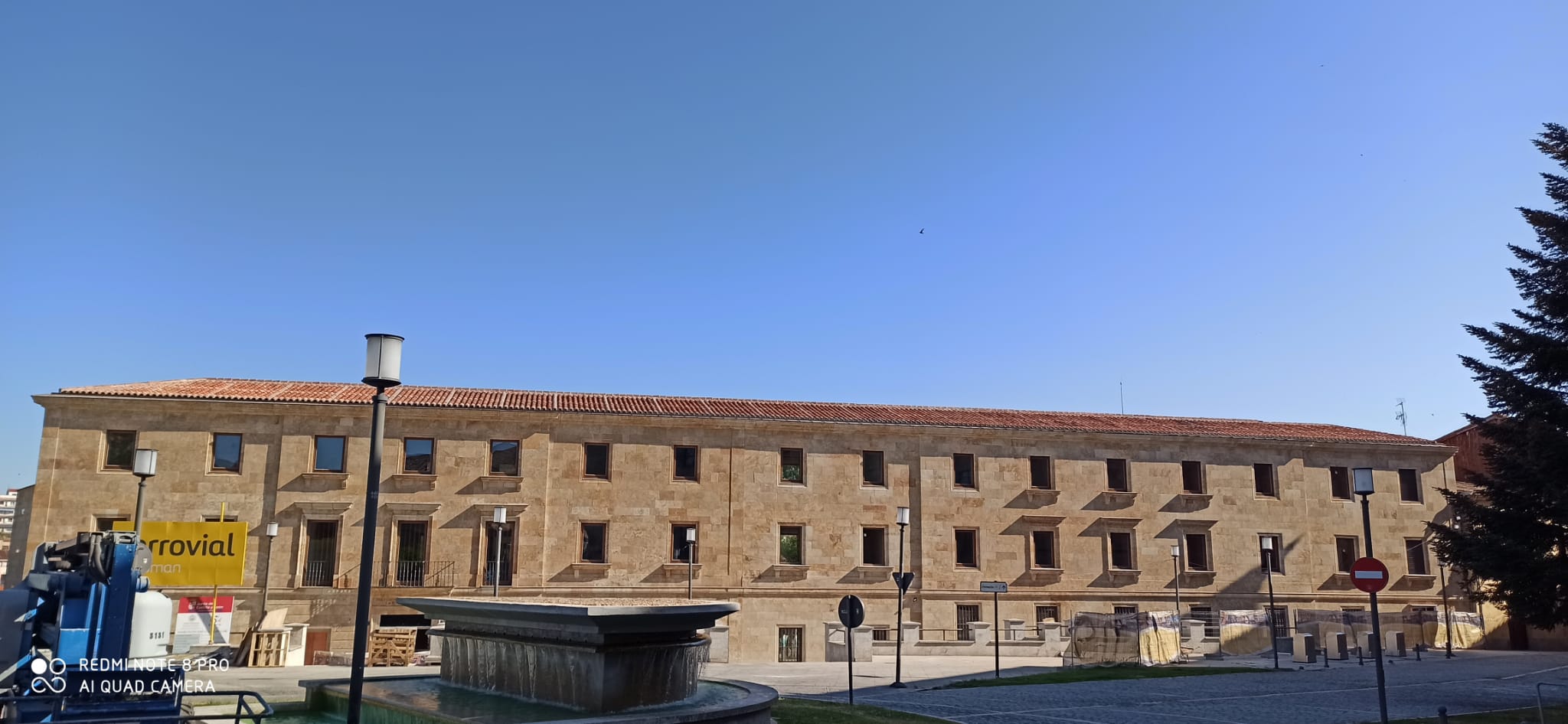 Rehabilitación energética cubierta Colegio San Bartolomé Salamanca