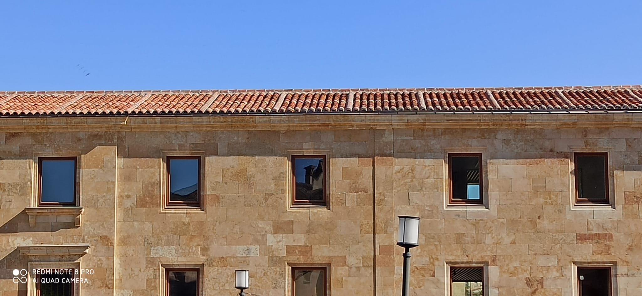 Rehabilitación energética cubierta Colegio San Bartolomé Salamanca