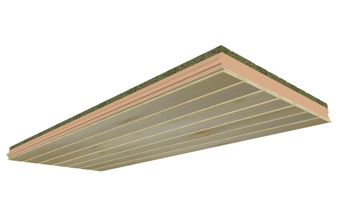 Panel sándwich madera