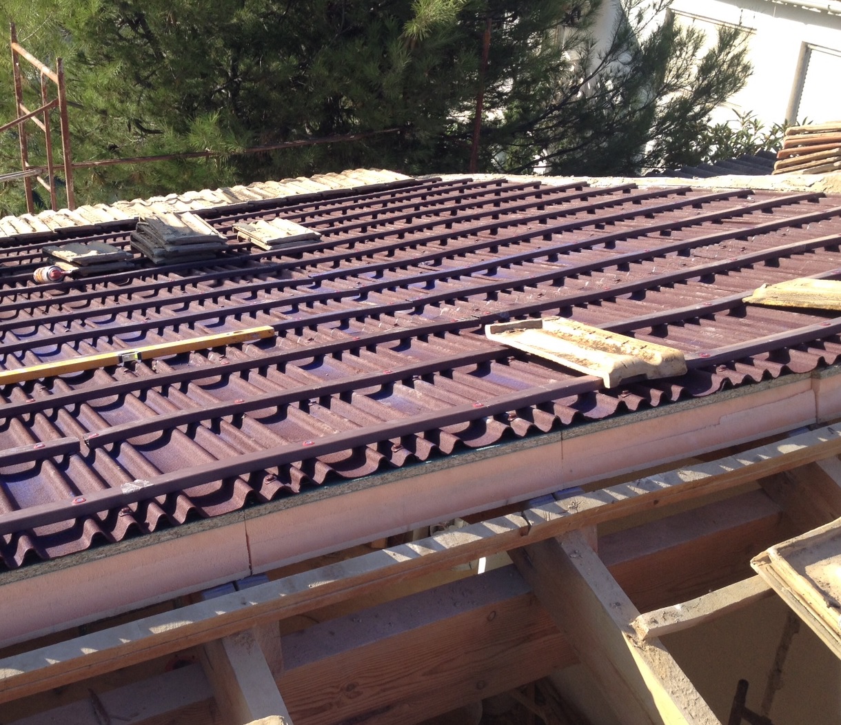 Sistema Integral de cubierta Onduline - aislamiento e impermeabilizacion de tejados