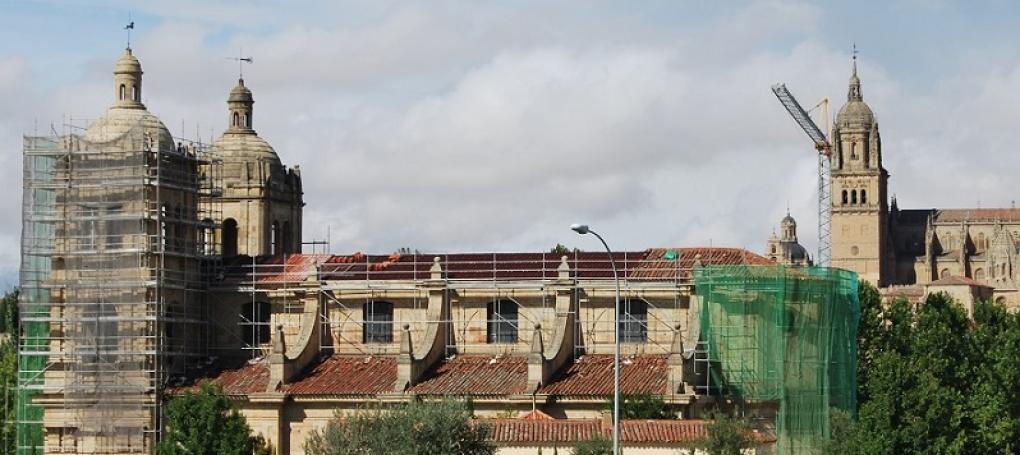 Protección tejado iglesia del Arrabal