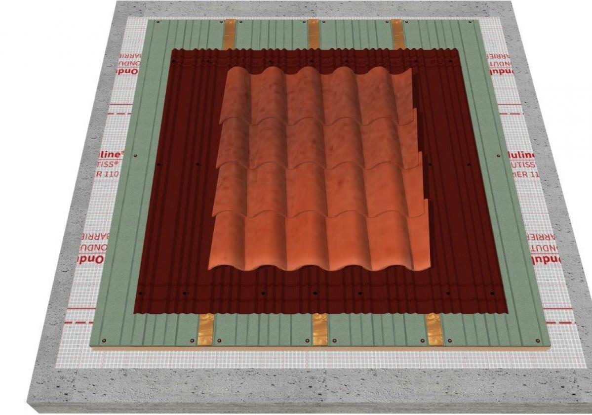 Sistema SIATE: Impermeabilización y Aislamiento de Tejado de teja curva y forjado de hormigón