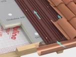 Detalle sistema SIATE TOP con tornillo ONDULINE VLS y teja curva