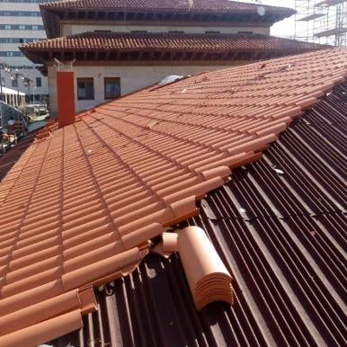 Rehabilitación de cubierta de la estación de tren de Oviedo