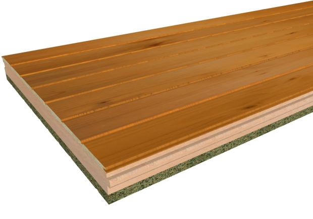 AD Yesos - Aislante termico color madera disponible en