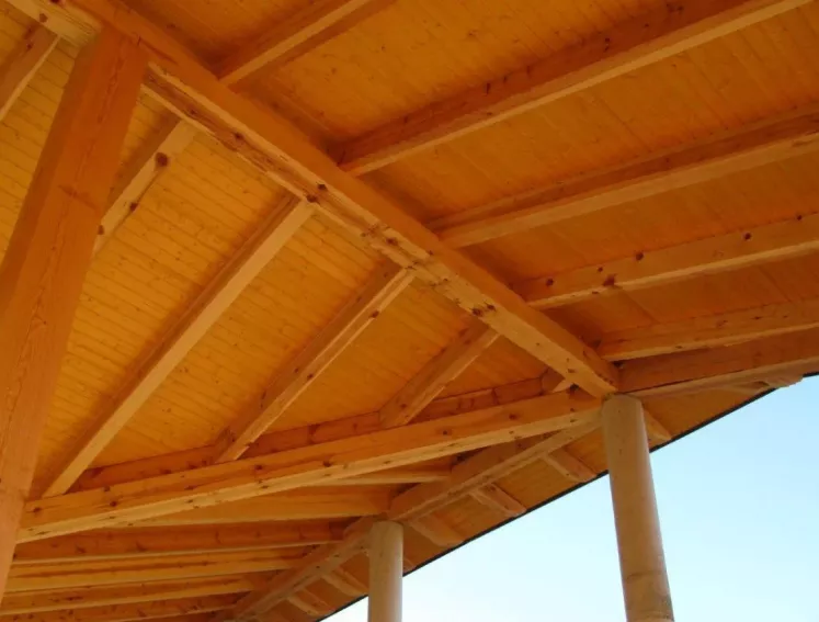 panel sándwich de madera ONDUTHERM para cubiertas y tejados