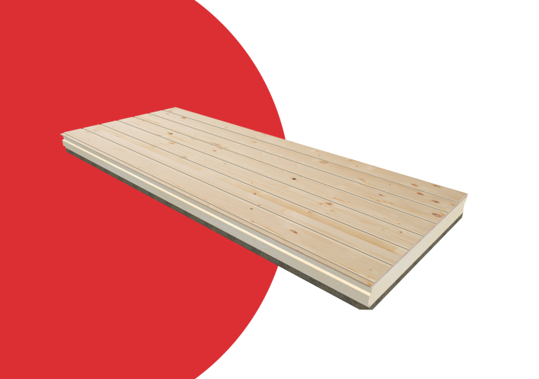 Panel sándwich madera ONDUTHERM OPTIMA